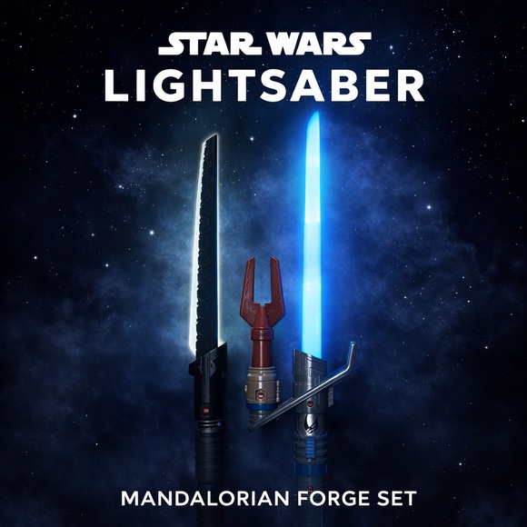 Star Wars Other - Star Wars Mandalorian Forge Lightsaber Trio